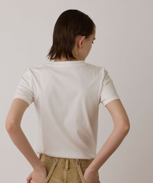GRACE CONTINENTAL / グレースコンチネンタル カットソー | コンパクト天竺トップ | 詳細4