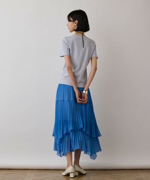 GRACE CONTINENTAL / グレースコンチネンタル カットソー | コンパクト天竺トップ | 詳細10