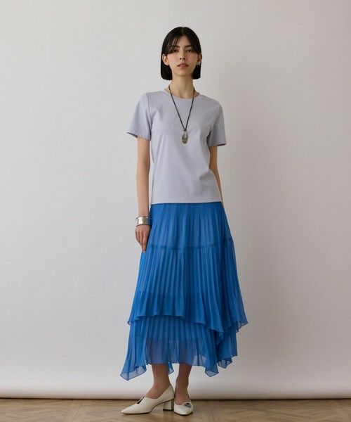 GRACE CONTINENTAL / グレースコンチネンタル カットソー | コンパクト天竺トップ | 詳細8