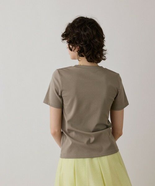 GRACE CONTINENTAL / グレースコンチネンタル カットソー | コンパクト天竺トップ | 詳細15