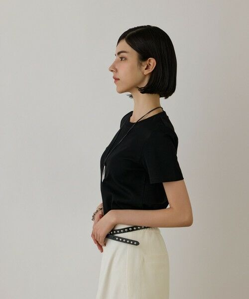 GRACE CONTINENTAL / グレースコンチネンタル カットソー | コンパクト天竺トップ | 詳細23