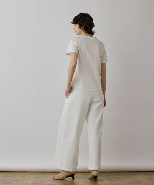 GRACE CONTINENTAL / グレースコンチネンタル カットソー | スカーフプリントコンビトップ | 詳細3