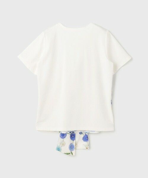 GRACE CONTINENTAL / グレースコンチネンタル カットソー | スカーフプリントコンビトップ | 詳細7