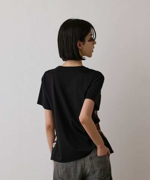 GRACE CONTINENTAL / グレースコンチネンタル カットソー | スカーフプリントコンビトップ | 詳細12