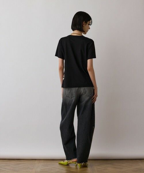 GRACE CONTINENTAL / グレースコンチネンタル カットソー | スカーフプリントコンビトップ | 詳細13