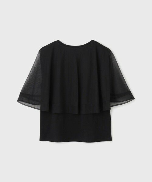 GRACE CONTINENTAL / グレースコンチネンタル カットソー | シアーケープカットトップ | 詳細17