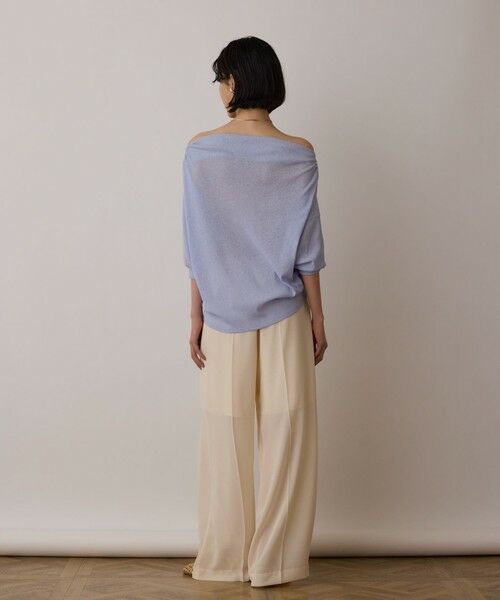 GRACE CONTINENTAL / グレースコンチネンタル カットソー | ドレープカットトップ | 詳細15