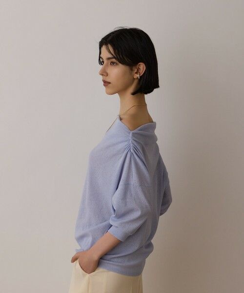 GRACE CONTINENTAL / グレースコンチネンタル カットソー | ドレープカットトップ | 詳細18