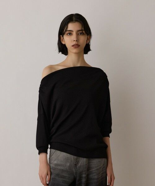 GRACE CONTINENTAL / グレースコンチネンタル カットソー | ドレープカットトップ | 詳細25