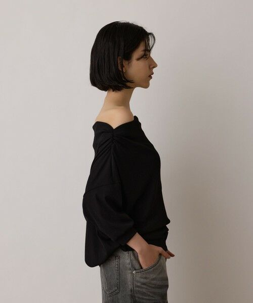 GRACE CONTINENTAL / グレースコンチネンタル カットソー | ドレープカットトップ | 詳細27