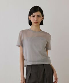 GRACE CONTINENTAL / グレースコンチネンタル その他トップス | ブライトシアーニットトップ