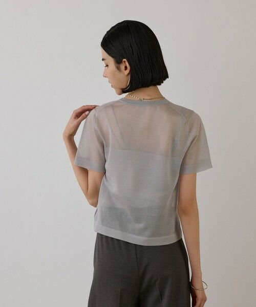 GRACE CONTINENTAL / グレースコンチネンタル その他トップス | ブライトシアーニットトップ | 詳細11