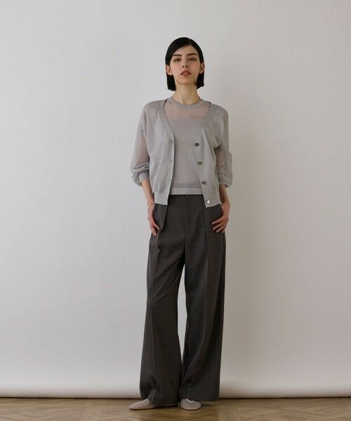 GRACE CONTINENTAL / グレースコンチネンタル その他トップス | ブライトシアーニットトップ | 詳細15