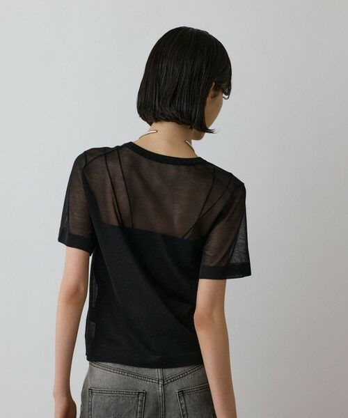 GRACE CONTINENTAL / グレースコンチネンタル その他トップス | ブライトシアーニットトップ | 詳細19