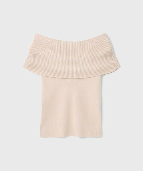 GRACE CONTINENTAL / グレースコンチネンタル その他トップス | オフショルリブニットトップ | 詳細11