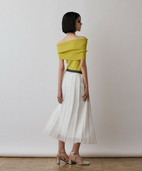 GRACE CONTINENTAL / グレースコンチネンタル その他トップス | オフショルリブニットトップ | 詳細12