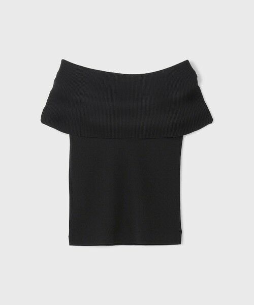 GRACE CONTINENTAL / グレースコンチネンタル その他トップス | オフショルリブニットトップ | 詳細22