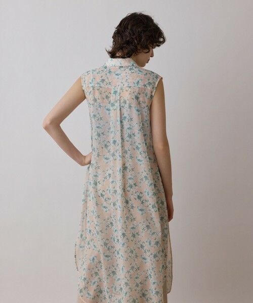 GRACE CONTINENTAL / グレースコンチネンタル シャツ・ブラウス | フラワーロングシャツ | 詳細5