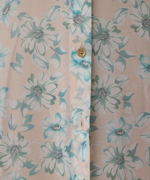 GRACE CONTINENTAL / グレースコンチネンタル シャツ・ブラウス | フラワーロングシャツ | 詳細8