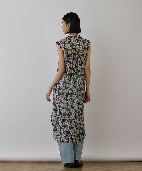 GRACE CONTINENTAL / グレースコンチネンタル シャツ・ブラウス | フラワーロングシャツ | 詳細14