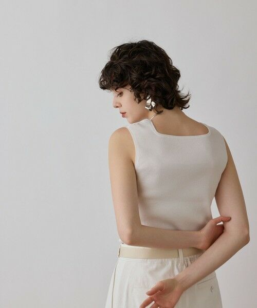 GRACE CONTINENTAL / グレースコンチネンタル その他トップス | ブライトニットノースリーブ | 詳細2