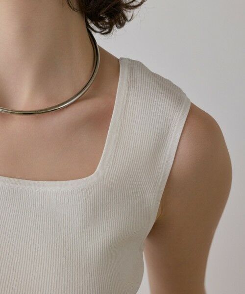 GRACE CONTINENTAL / グレースコンチネンタル その他トップス | ブライトニットノースリーブ | 詳細6