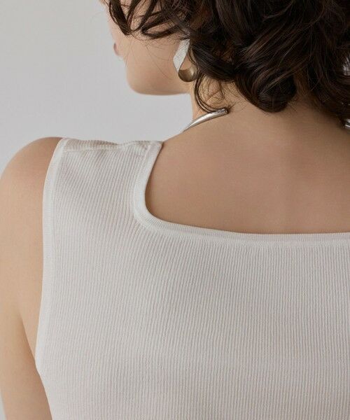 GRACE CONTINENTAL / グレースコンチネンタル その他トップス | ブライトニットノースリーブ | 詳細7