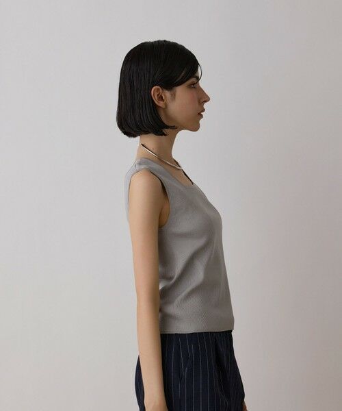 GRACE CONTINENTAL / グレースコンチネンタル その他トップス | ブライトニットノースリーブ | 詳細13