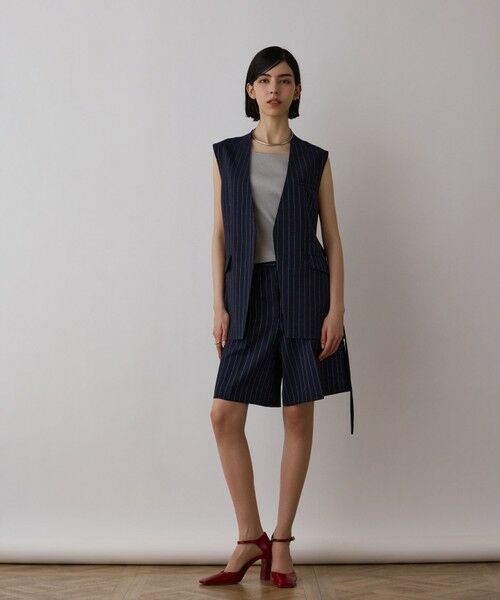 GRACE CONTINENTAL / グレースコンチネンタル その他トップス | ブライトニットノースリーブ | 詳細14