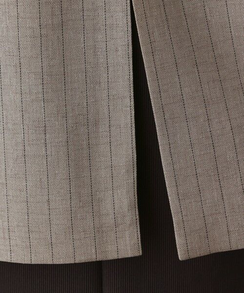 GRACE CONTINENTAL / グレースコンチネンタル ベスト | ストライプノーカラージレ | 詳細10
