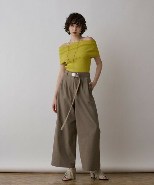 GRACE CONTINENTAL / グレースコンチネンタル ベルト・サスペンダー | ガチャバックルベルト | 詳細13