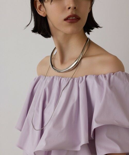 GRACE CONTINENTAL / グレースコンチネンタル ネックレス・ペンダント・チョーカー | メタルボリュームチョーカー | 詳細5
