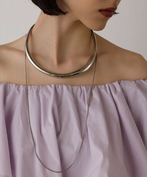 GRACE CONTINENTAL / グレースコンチネンタル ネックレス・ペンダント・チョーカー | メタルボリュームチョーカー | 詳細6
