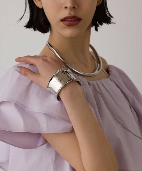 GRACE CONTINENTAL / グレースコンチネンタル ブレスレット・バングル | メタルワイドカフ | 詳細4