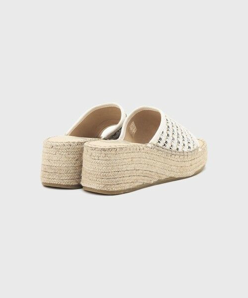 GRACE CONTINENTAL / グレースコンチネンタル サンダル | VIDORRETA ホワイトメッシュサンダル | 詳細1