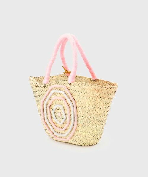 GRACE CONTINENTAL / グレースコンチネンタル トートバッグ | KILOMETRE　PARIS  PINK SUN | 詳細1