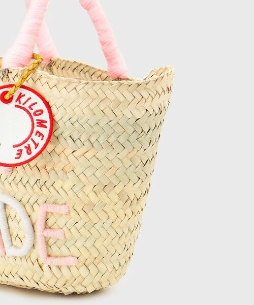 GRACE CONTINENTAL / グレースコンチネンタル トートバッグ | KILOMETRE　PARIS  PINK SUN | 詳細2