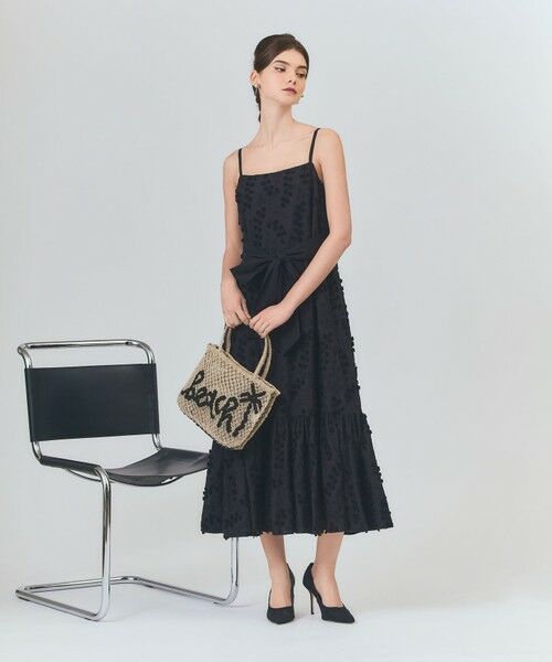 GRACE CONTINENTAL ネイビー レザートートバッグ WOMEN その他のバッグ GRACE CONTINENTAL グレース