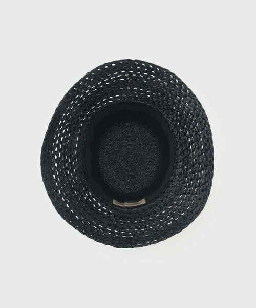 GRACE CONTINENTAL / グレースコンチネンタル ハット | Ferrucio Vecchi ブラックハット | 詳細3