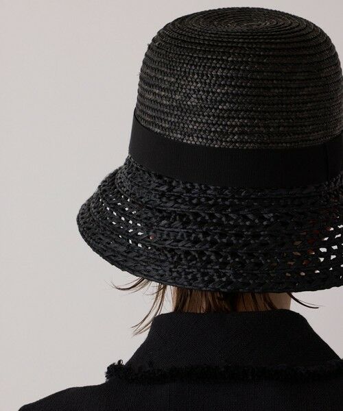 GRACE CONTINENTAL / グレースコンチネンタル ハット | Ferrucio Vecchi ブラックハット | 詳細8