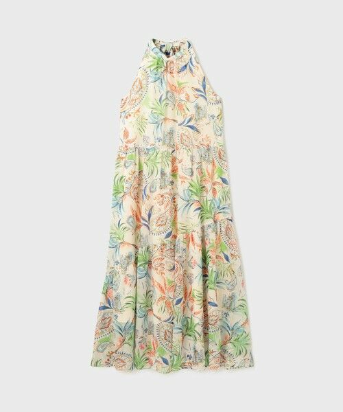 GRACE CONTINENTAL / グレースコンチネンタル ロング・マキシ丈ワンピース | リゾートプリントティアードワンピース | 詳細6