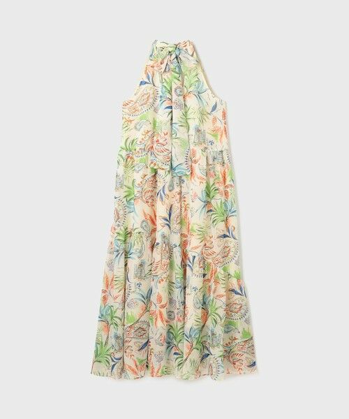 GRACE CONTINENTAL / グレースコンチネンタル ロング・マキシ丈ワンピース | リゾートプリントティアードワンピース | 詳細7
