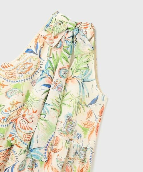 GRACE CONTINENTAL / グレースコンチネンタル ロング・マキシ丈ワンピース | リゾートプリントティアードワンピース | 詳細8