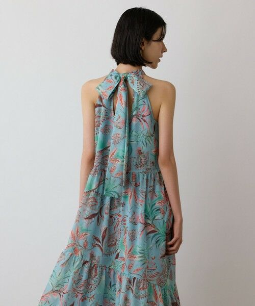 GRACE CONTINENTAL / グレースコンチネンタル ロング・マキシ丈ワンピース | リゾートプリントティアードワンピース | 詳細12
