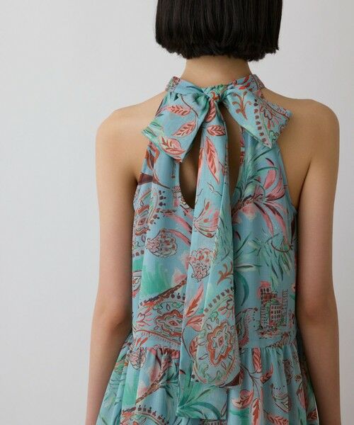 GRACE CONTINENTAL / グレースコンチネンタル ロング・マキシ丈ワンピース | リゾートプリントティアードワンピース | 詳細17