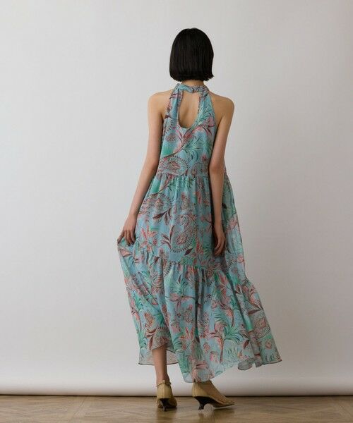 GRACE CONTINENTAL / グレースコンチネンタル ロング・マキシ丈ワンピース | リゾートプリントティアードワンピース | 詳細19