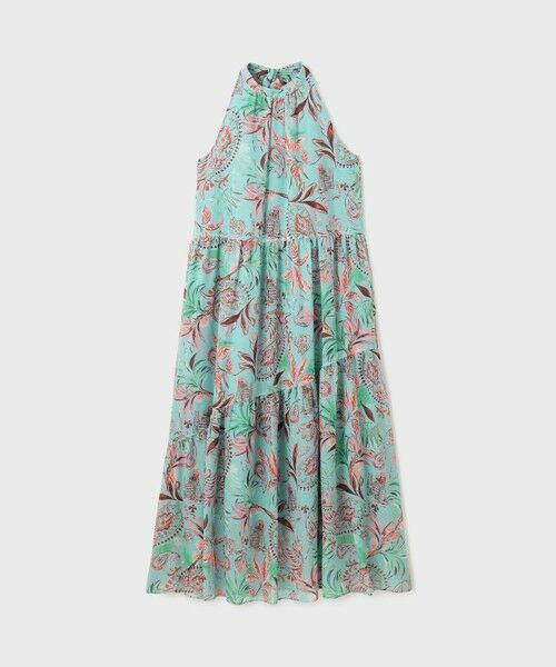 GRACE CONTINENTAL / グレースコンチネンタル ロング・マキシ丈ワンピース | リゾートプリントティアードワンピース | 詳細20