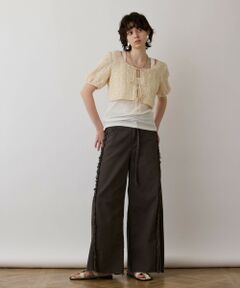 GRACE CONTINENTAL / グレースコンチネンタル その他トップス | レーススカラトップ