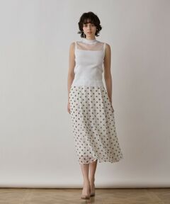 GRACE CONTINENTAL / グレースコンチネンタル その他トップス | シアーグロスニットトップ