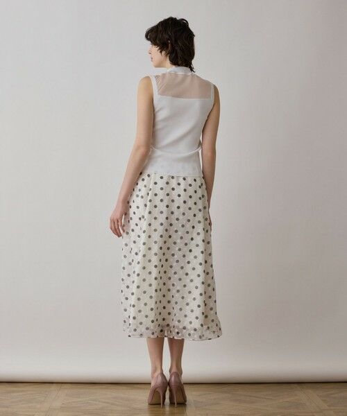 GRACE CONTINENTAL / グレースコンチネンタル その他トップス | シアーグロスニットトップ | 詳細2